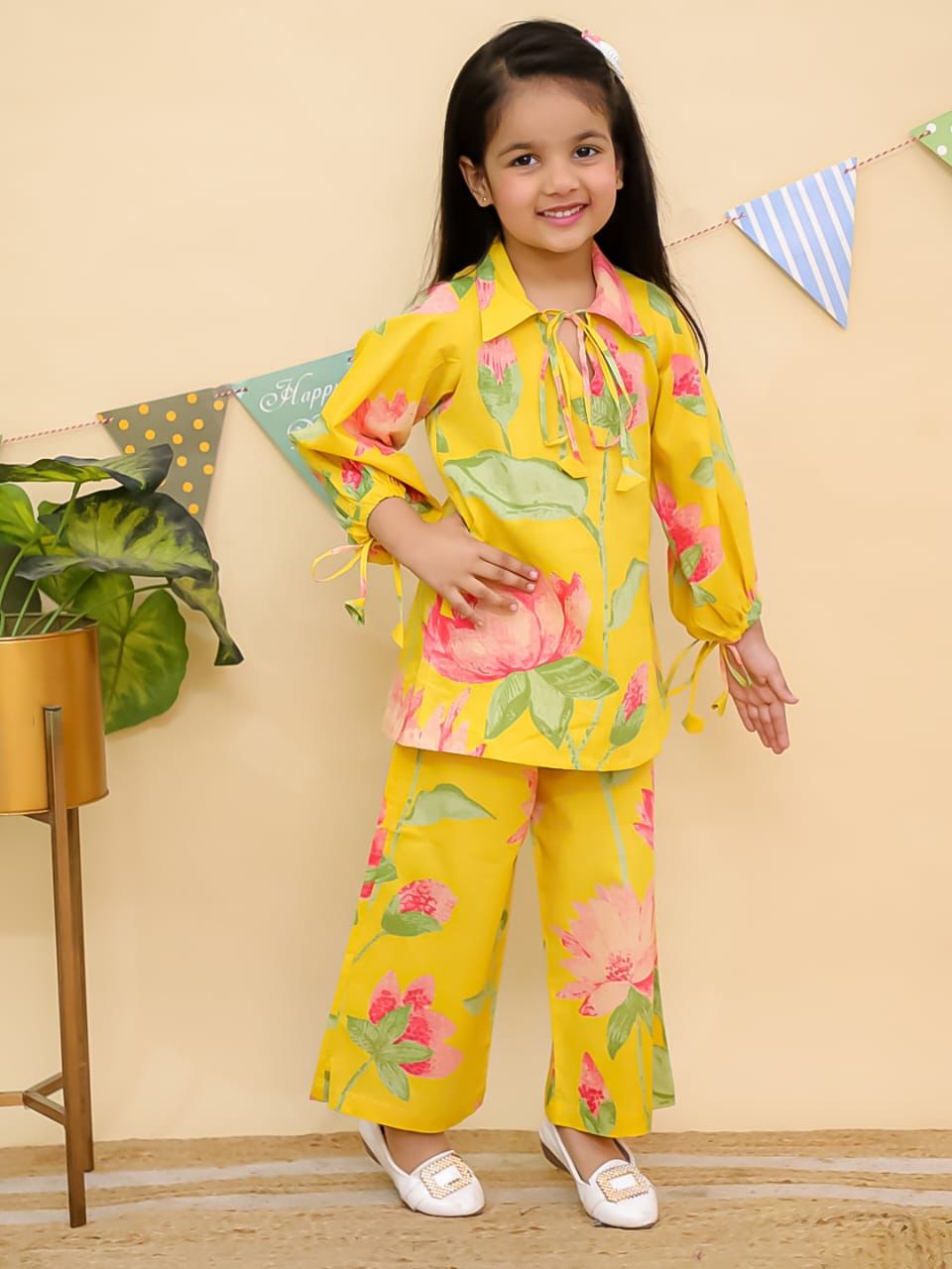 Girl's Floral Co-ord Set