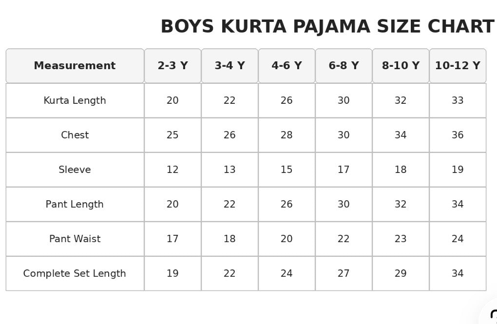 Boy's Rust Bhandej Kurta Pyjama Set