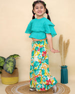 Turquoise Girls Co-ord Set