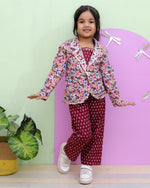 Girls Three Piece Blazer Set