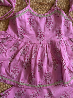 Infant Kurti with Pants-Pink