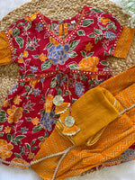 Girls Dhoti Kurta Set