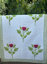 "gulzar" mulmul baby quilts