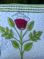 "gulzar" mulmul baby quilts