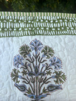 "Neelkamal" mulmul baby quilt