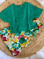 Turquoise Girls Co-ord Set