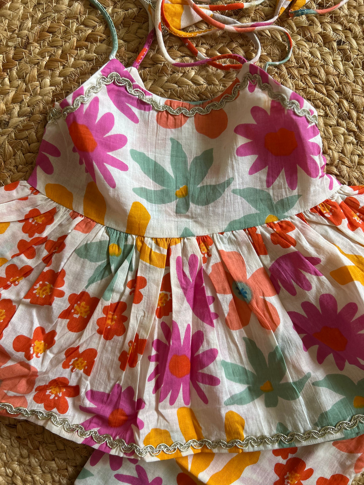 Infant Kurti with Pant-Multicolor