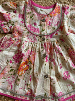 Blush Meadow Kurti Pant Set
