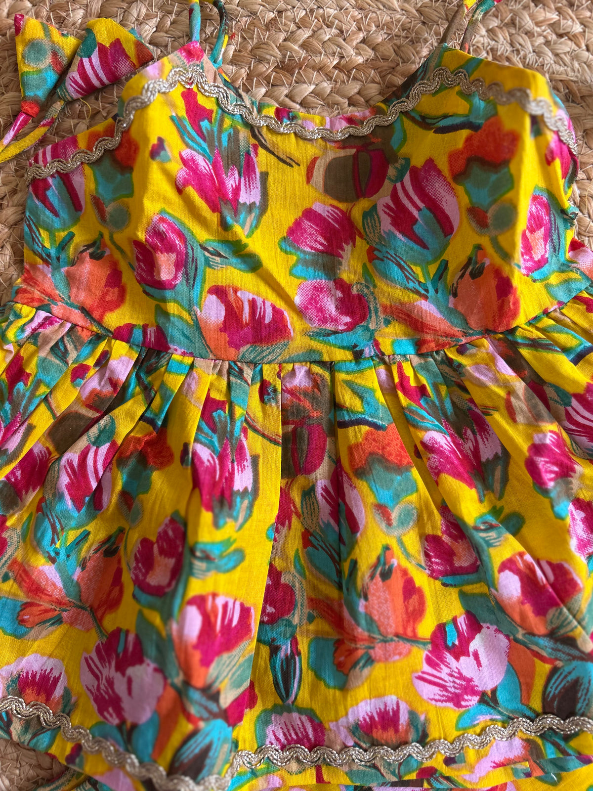 Infant Kurti with Pants-Multicolor