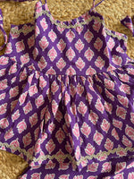 Infant Kurti with Pants-Purple