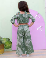 Girls Off shoulder / palazzo co-ord set