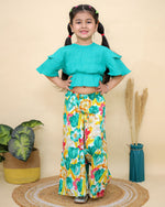 Turquoise Girls Co-ord Set