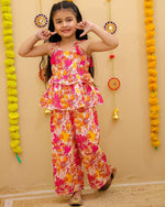 Double layer ethnic co-ord set