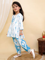 Girl's peplum co-ord set