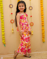 Double layer ethnic co-ord set