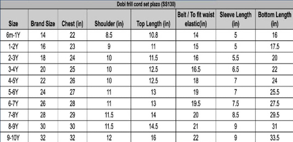 Turquoise Girls Co-ord Set