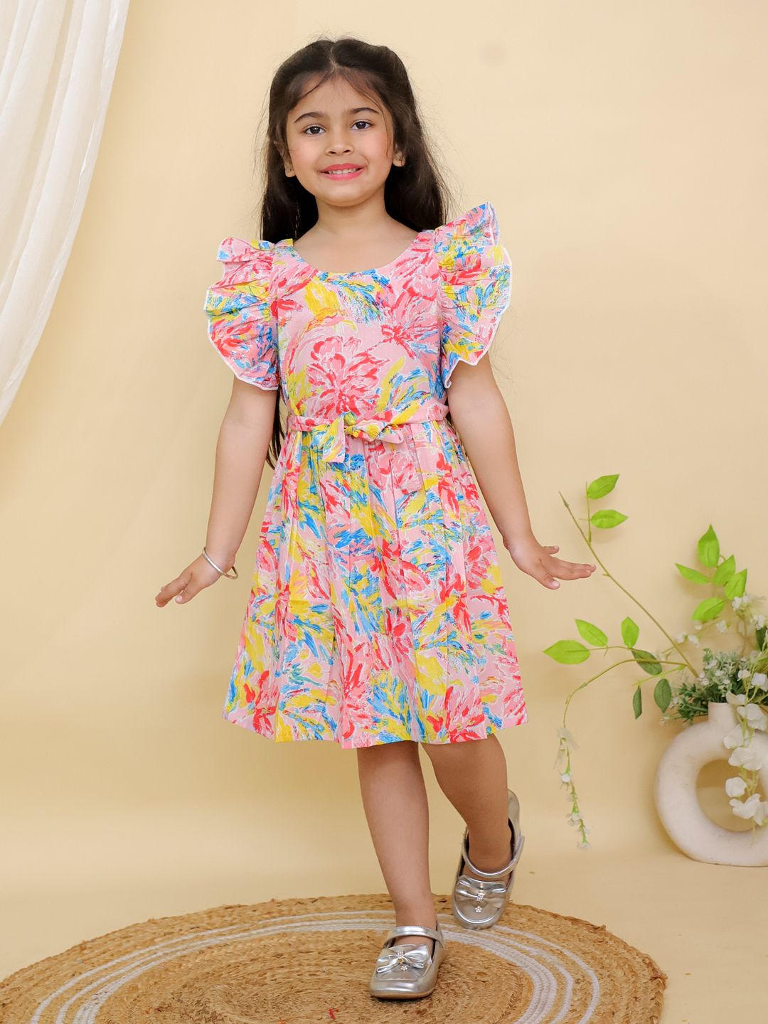 Girl's Floral Frock