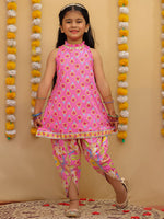 Girl's kurti with tulip pants