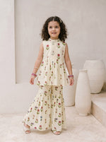 Rosette Charm Sharara Set