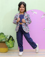Girls Three Piece Blazer Set