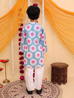 boy's lehriya kurta pajama