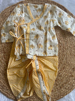 Infant Boys Dhoti Kurta set-Sunny Safari