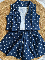 Midnight Polka Dot Co-ord Set
