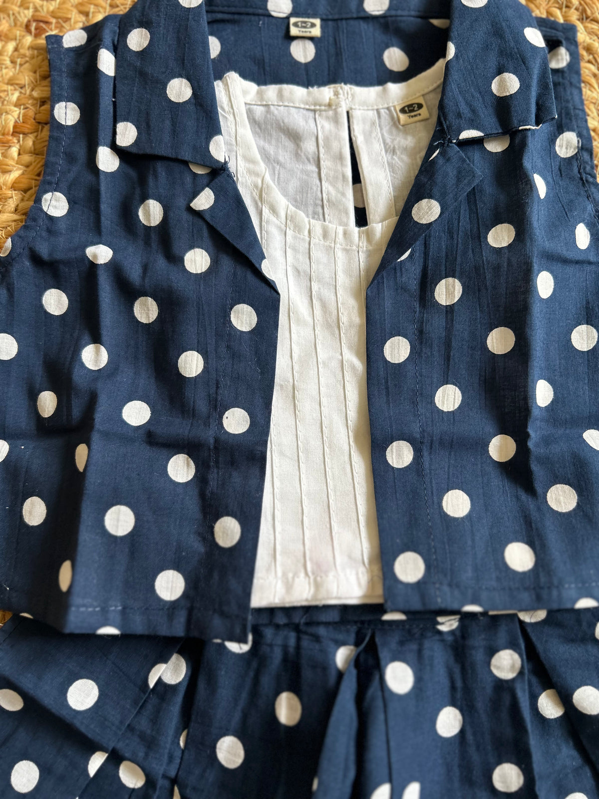 Midnight Polka Dot Co-ord Set