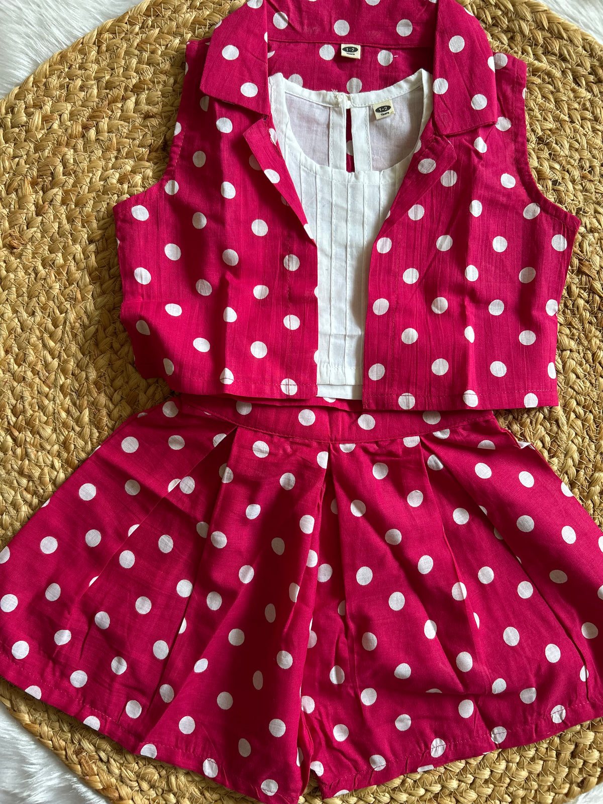 Cherry Pop Polka Co-ord Set