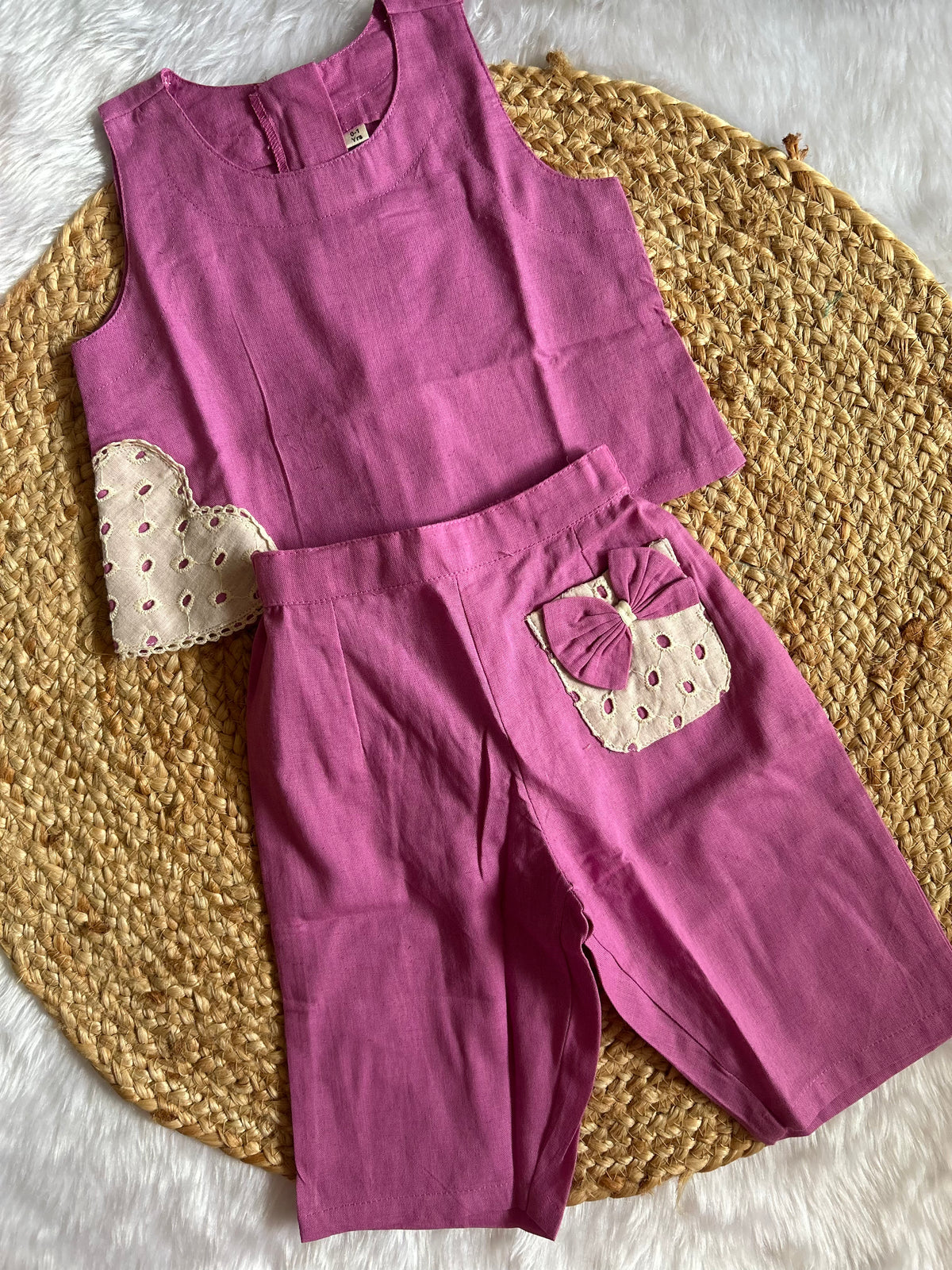 Heart and Bow co-ord set