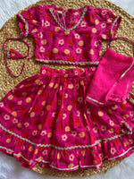 Pink Infant Lehenga Set