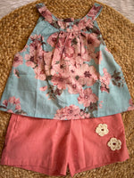 Aqua Bloom Co-ord Set