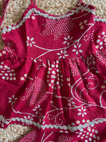 Infant Kurti with Pants-Maroon
