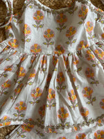 Infant Kurti with Pants-White