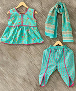 Girls Dhoti peplum set