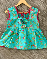 Girls Dhoti peplum set