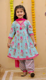 Girls Kurti with Afgani Pant