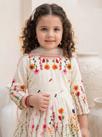 Pearl Petal Embroidered Suit