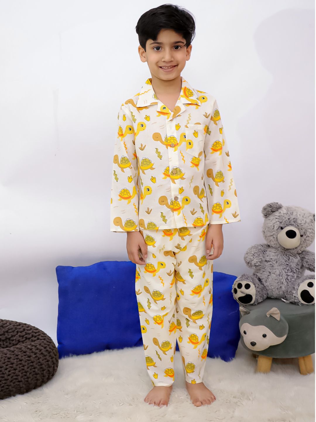 Turtle Tales Night Suit Set -Unisex