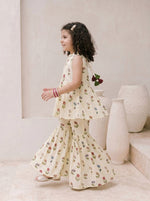 Rosette Charm Sharara Set