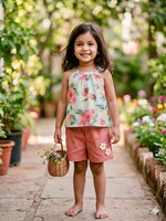 Peach Petal Charm Co-ord Set