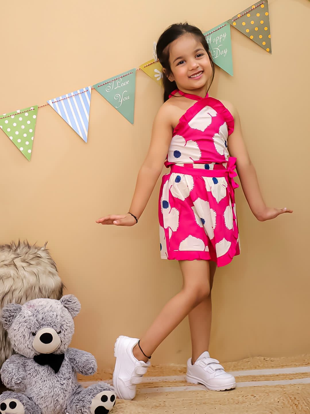 Girl's halter neck co-ord set