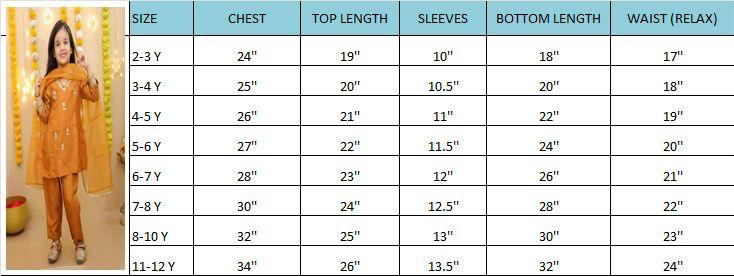 Premium silk rust kurti pant set