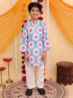 boy's lehriya kurta pajama