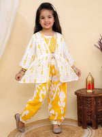 Girl's peplum co-ord set